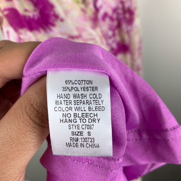 Umgee Floral Sleeveless Maxi Dress Size Small - Picture 6 of 6